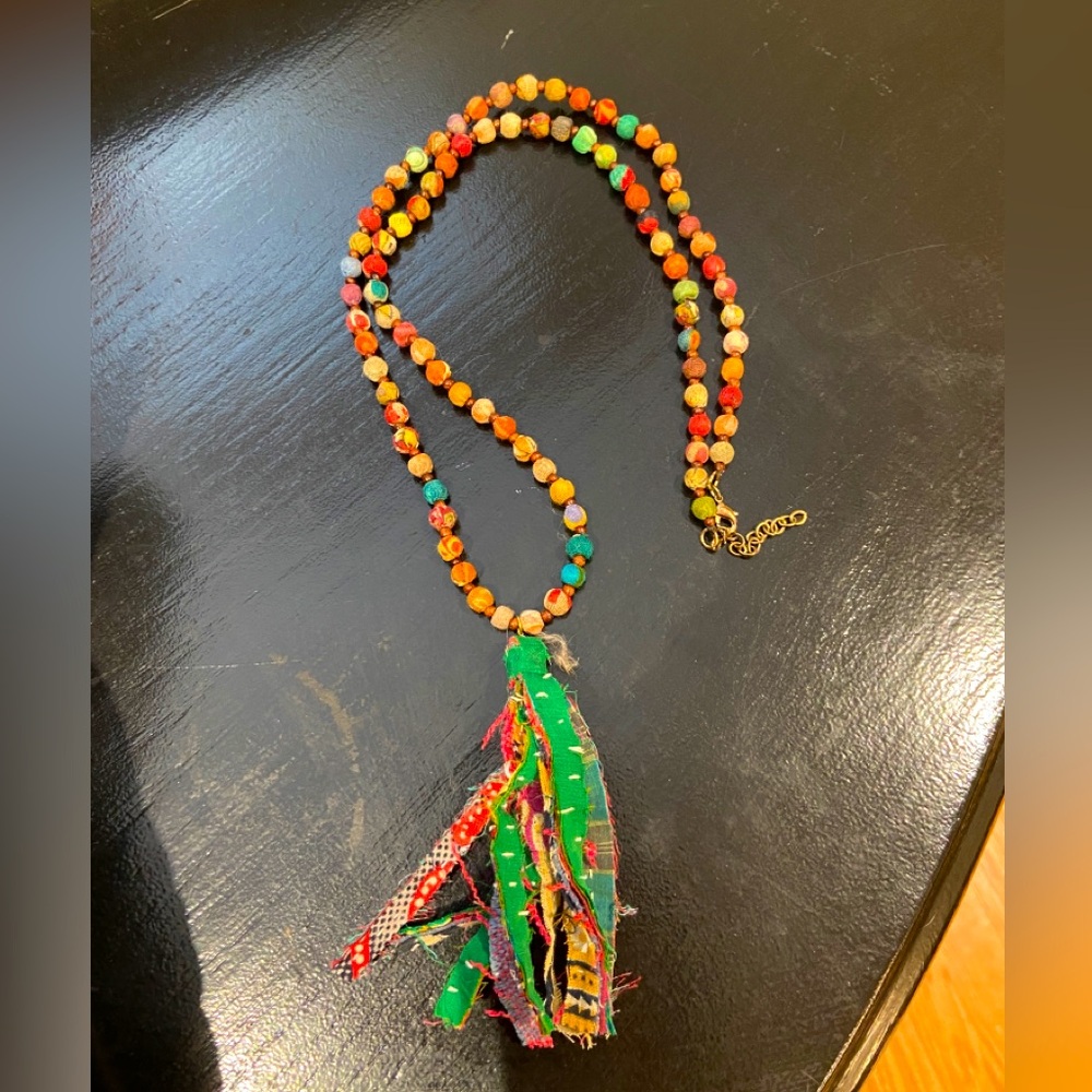 anthropologie long necklace